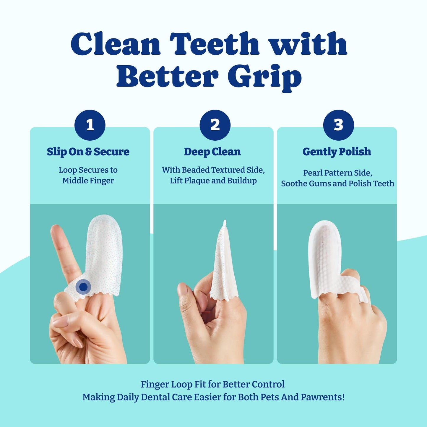 犬用歯磨きシート、歯垢・歯石除去、口臭予防