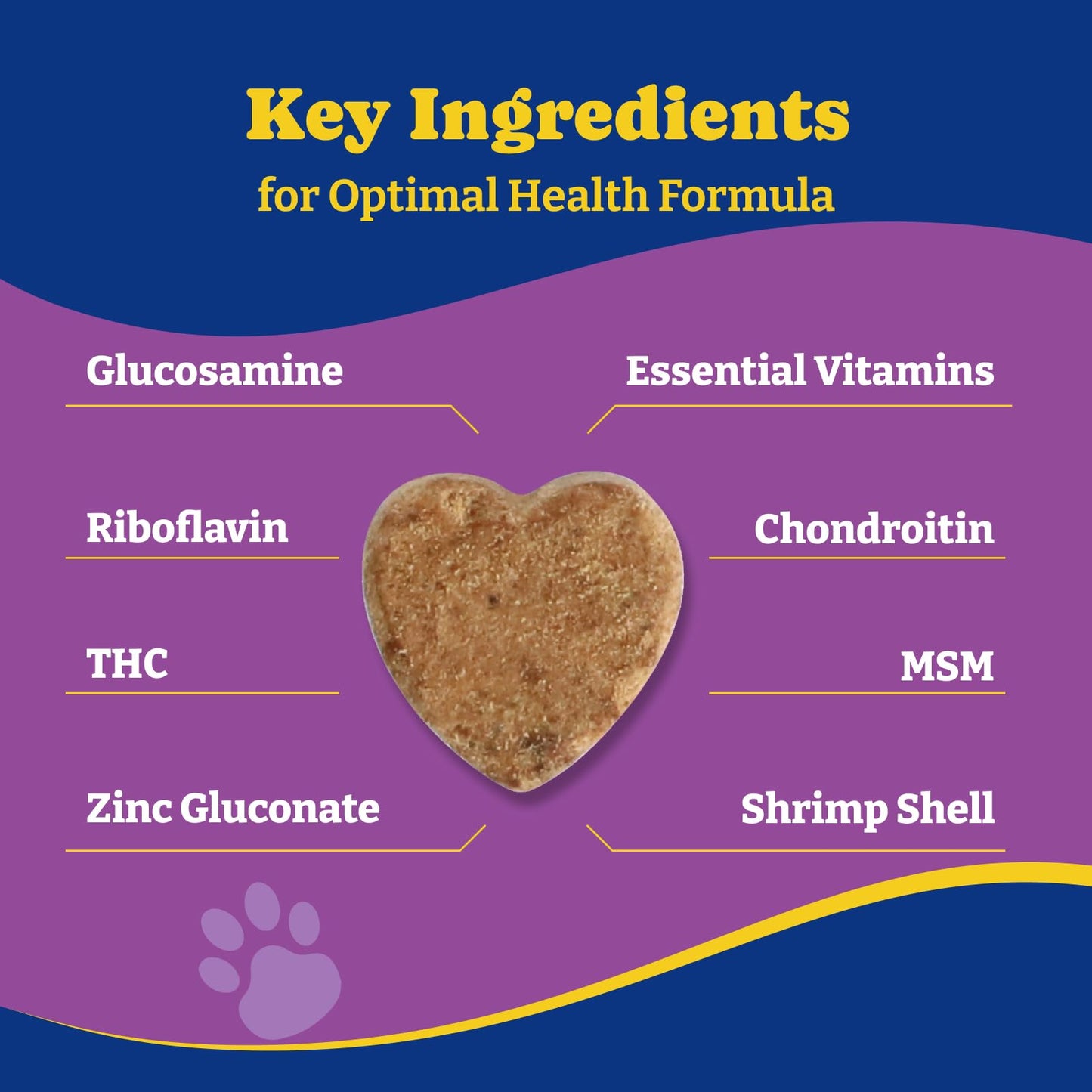 犬用股関節・関節サプリメント、ソフトチュー180粒、ダック＆洋ナシ風味