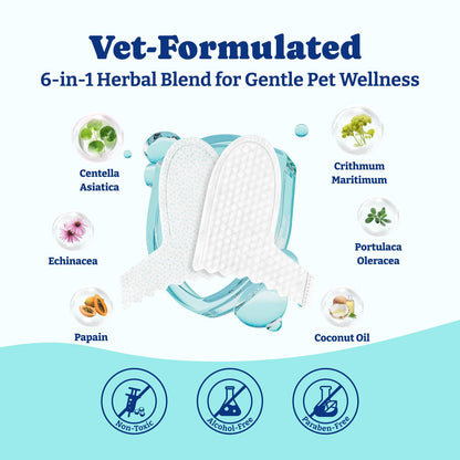 犬用歯磨きシート、歯垢・歯石除去、口臭予防