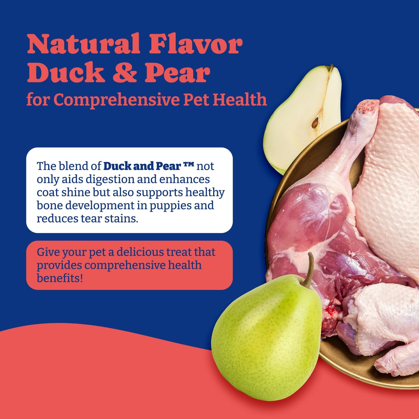 芝生用犬用尿中和剤 - 180粒入り、DL-メチオニン配合、アヒル＆洋ナシ風味