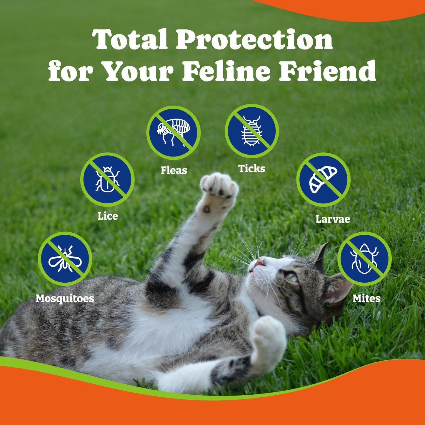 猫用ノミ・ダニ予防 - 2種類のフレーバー、ソフトチュー200個