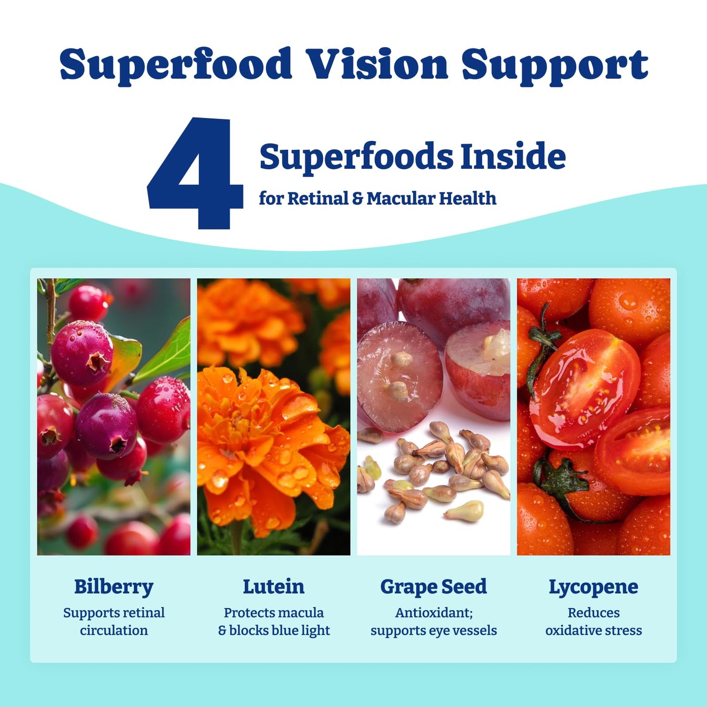 犬用アイサプリメント - ソフトチュアブル120粒、犬用アイビタミン - ダック＆洋ナシ風味