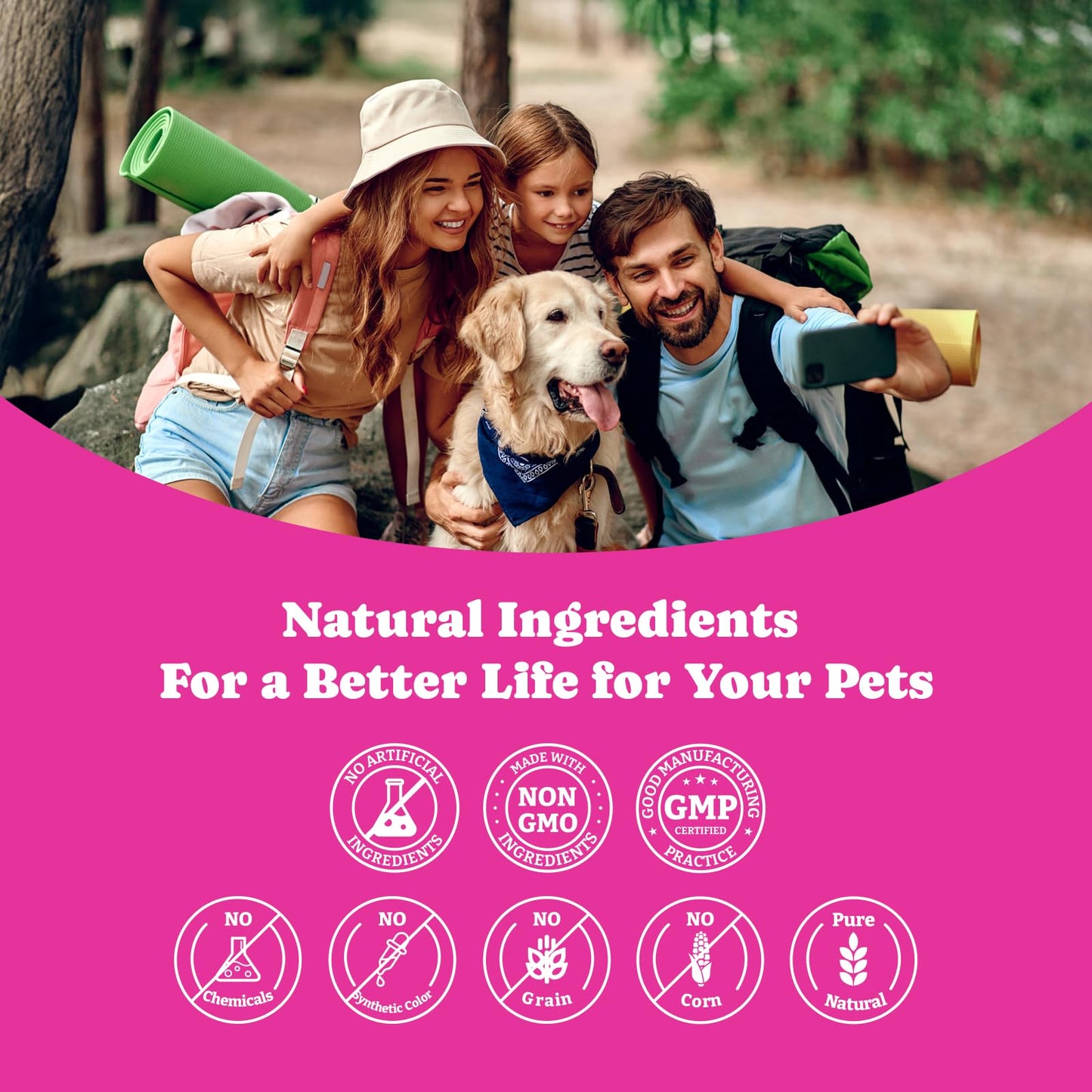 犬用アドバンスドメラトニン - 小型犬・大型犬用メラトニン鎮静チュー180粒 - 天然ハーブ配合 犬用睡眠補助剤