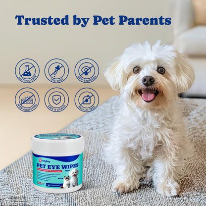 犬用涙やけ除去シート（生分解性）120枚入り