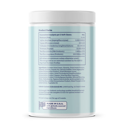 犬用プロバイオティクスと消化酵素